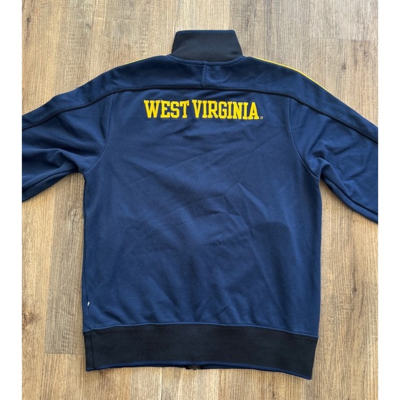 NIKE West Virginia University Mountaineers Embroidered Full Zip Track Jacket - Picture 2 of 9